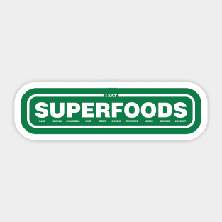 Superfoods Sticker